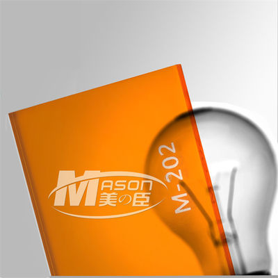 5mm transparente Farbacrylblatt warf Acrylplexiglas-Blatt 1220x1830mm