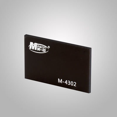 Schwarze Kunststoff-Gartensichtschutzwand Acrylglasplatte 1220x2440mm 4*8FT