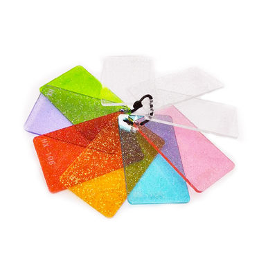 Steifes buntes Funkeln-Acrylblatt 100% der Jungfrau-PMMA 2mm 3mm 5mm