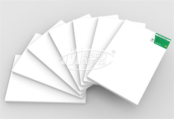 Unterschiedliche Dichte schnitt weißes PVC-Expansions-Blatt 20mm 1220x2440 zurecht