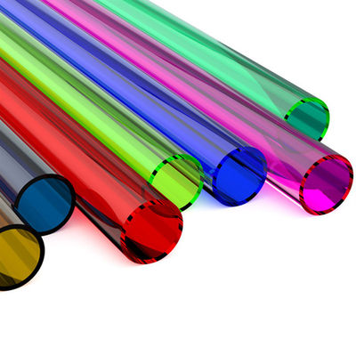 Hohes rohr-Rod-Plexiglas 2mm der mechanischen Festigkeit und der Starrheit Farbacryl2m