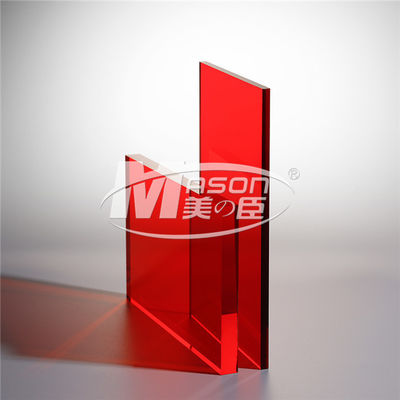 Plexiglas-Plastikacrylbrett-hohes transparentes farbiges Acrylblatt 300mm