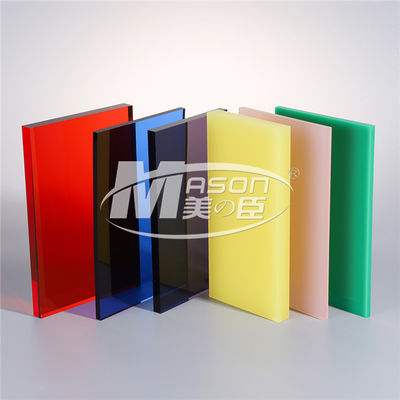 Plexiglas-Blatt-Plexiglas farbiges Acrylblatt 4x8 18 x 24 bereiftes