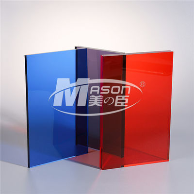 Farbacrylglas täfelt Füße des Lowes-Plexiglas-Blatt-4x8