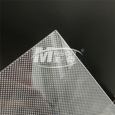Laser, der 2.0mm Acryllichtleiter-Platte für Leuchtkasten gravierend punktiert