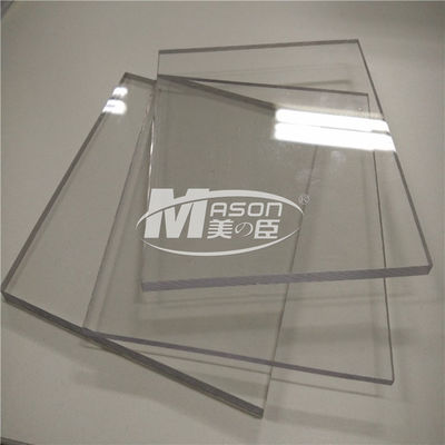 Attraktives und dauerhaftes hohes glattes klares Polycarbonats-Blatt 1.8mm transparent