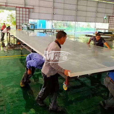 8850x3150mm 70mm Aquarium-Acrylblatt für dekorativen Swimmingpool