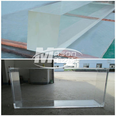 Hartes Aquarium-Acrylblatt der Kunststoffplatte-60mm, das Plastikplatten schwimmt