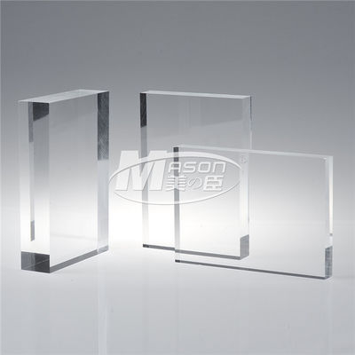 Plexiglas-transparente GlasKunststoffplatte 300mm Mrz des Kratzer-4x8 optisches beständiges