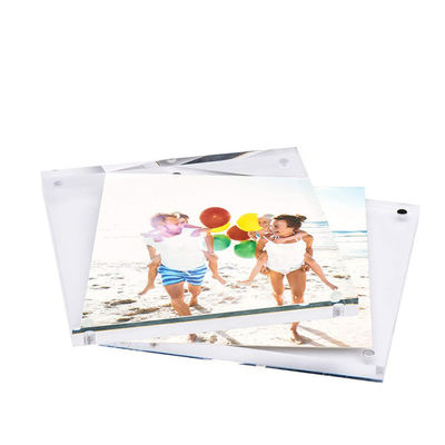 Klares Bilderrahmen-Hauptacrylsauerabteilung des Plexiglas-4x6“ magnetische