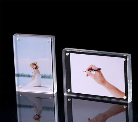 Transparenter Acrylfoto-Rahmen Crystal Custom Acrylic Fabrications 20mm