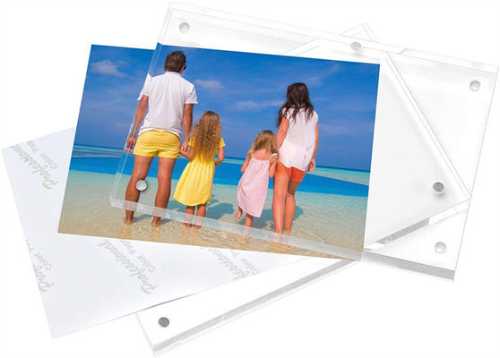 Transparenter Acrylfoto-Rahmen Crystal Custom Acrylic Fabrications 20mm