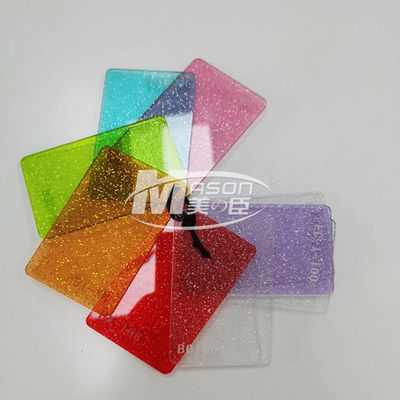 3mm Acrylblatt bunten roten gelben blauen Funkeln-1220x2440 für das Handwerk dekorativ