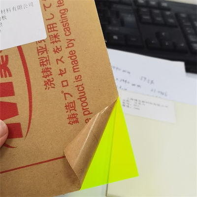 Pmma warf Farbacryl-Plexiglas-Blatt 1220x1830mm der Fuß-4x6