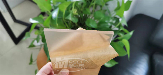 PMMA bereifte klares Acrylplexiglas-das klare Plexiglas-Bedecken des blatt-2mm des Lech-1220x2440mm