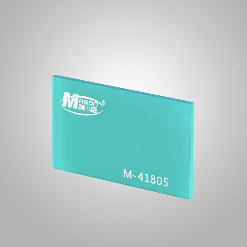 Gegossene farbige Plexiglasplatten Blau 4x8ft Kunststoffplatten für Wände