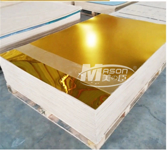 Laser, der silbernes PMMA 2mm Acrylspiegel-Blatt 1220x1830mm des Goldschneidet