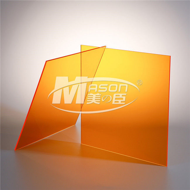 3mm orange Plexiglas-Blatt-Ausschnitt-acrylsauerplexiglas-Plastikbrett-Blatt-Plexiglas