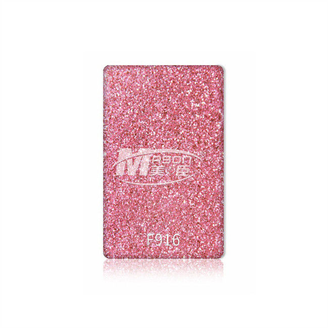 Buntes Rosa-Goldblaue Plexiglas-Funkeln-Kunststoffplatten 25mm