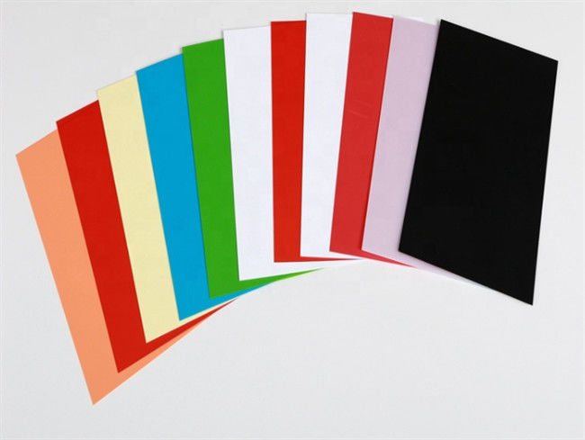 Weiße schwarze rote gelbe rosa bedeckende ABS Kunststoffplatte 48X48 färbte