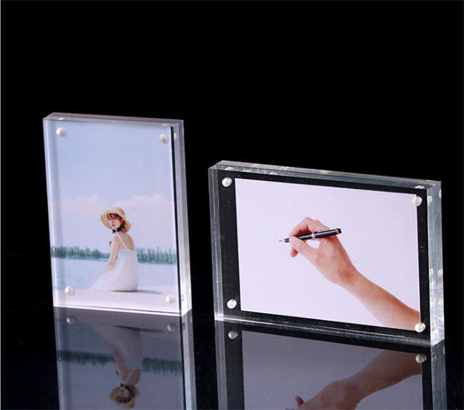Transparenter Acrylfoto-Rahmen Crystal Custom Acrylic Fabrications 20mm