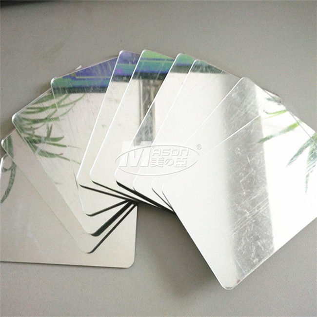 Spiegel des Glas-4x8 täfelt Gewohnheit farbige Acrylspiegel-Blätter für Gärten
