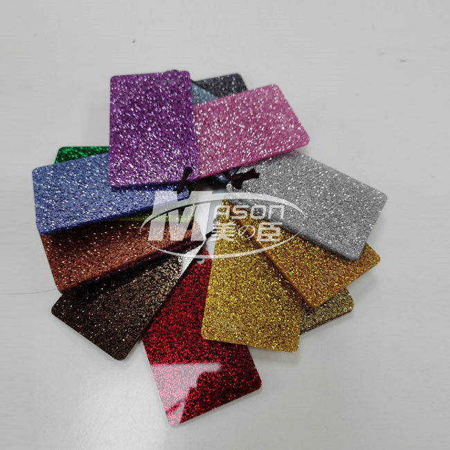 3-5mm 1040x1850mm färben transparentes Glasblatt-Funkeln-Acrylblatt Plexi bunt