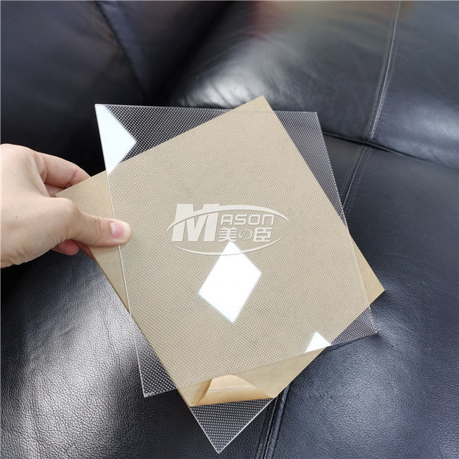 Acryllichtleiter-Platte 20mm LGP PMMA Laser-Punkt-LED für LED-Leuchtkasten