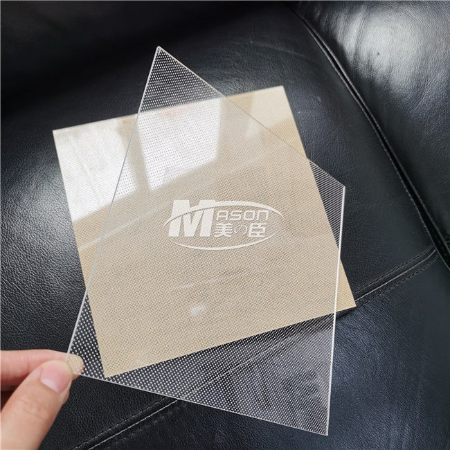 3mm 4mm 6mm Laser punktierte Acryllichtleiter-Platte LED LGP für LED-Instrumententafel-Leuchte