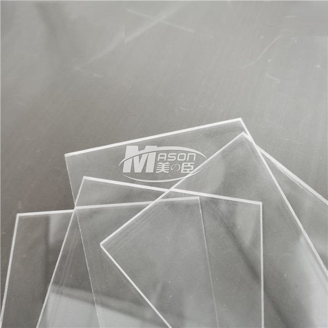 5mm 4x8 feuerverzögerndes Acrylblatt Füße V0 transparent und Farbe