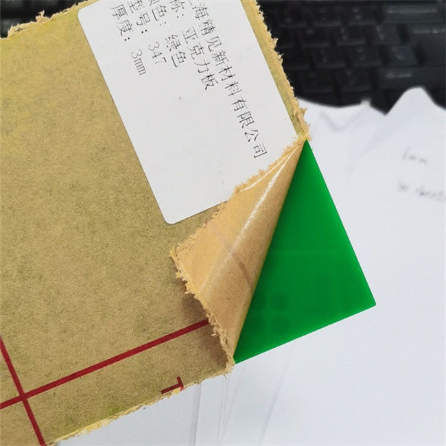 Grüne geworfene Stärke des Plexiglas-Farbacrylblatt-1220x2440mm 2.8mm